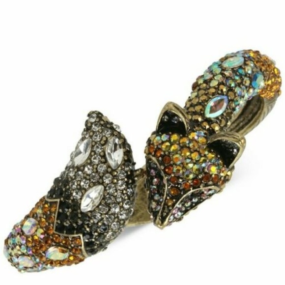 Betsey Johnson Jewelry - Betsey Johnson FOX HINGED BRACELET